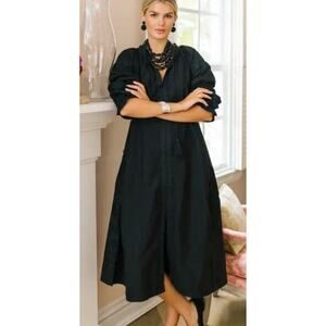 NWOT Julia Amory Coatue Caftan in Coal $325 XS
